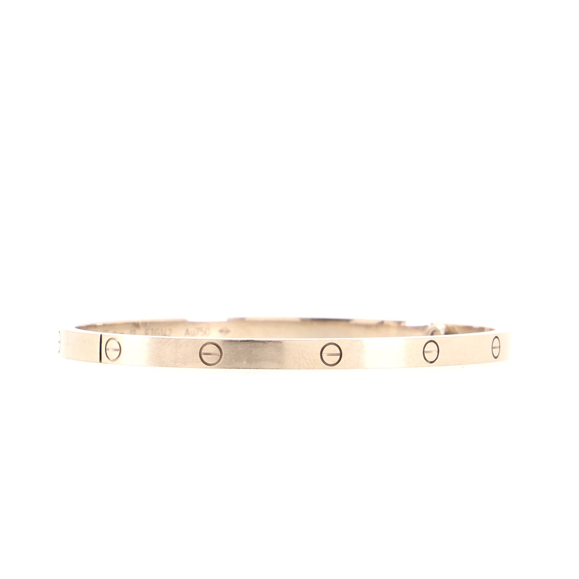 Love Bracelet 18K White Gold Small