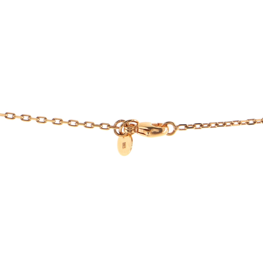 As de Coeur Pendant Necklace Metal and Leather Small