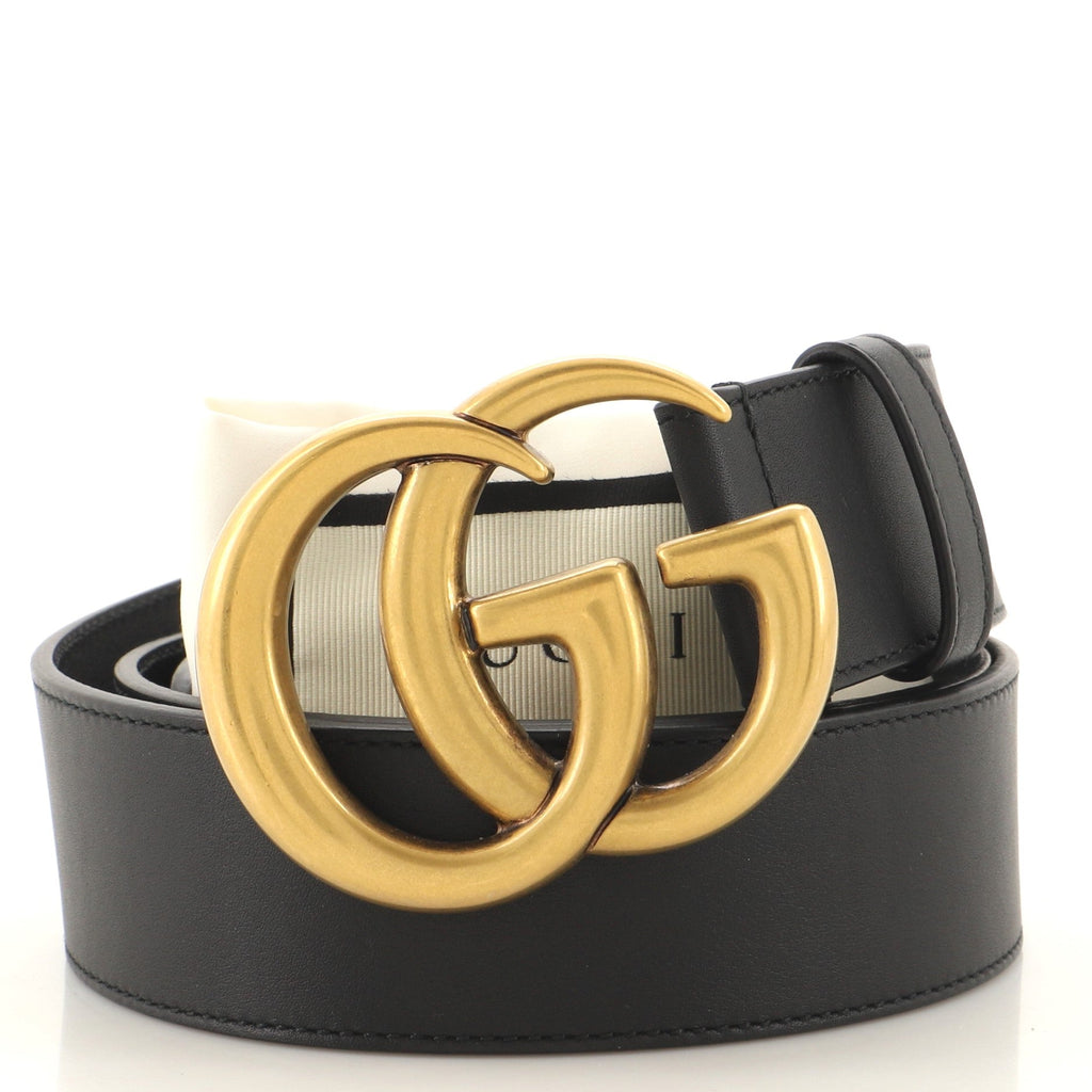GG Marmont Belt Leather Wide 90