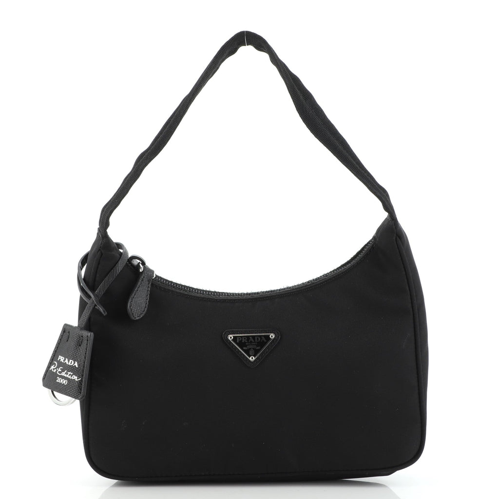 Re-Edition 2000 Hobo Tessuto Mini