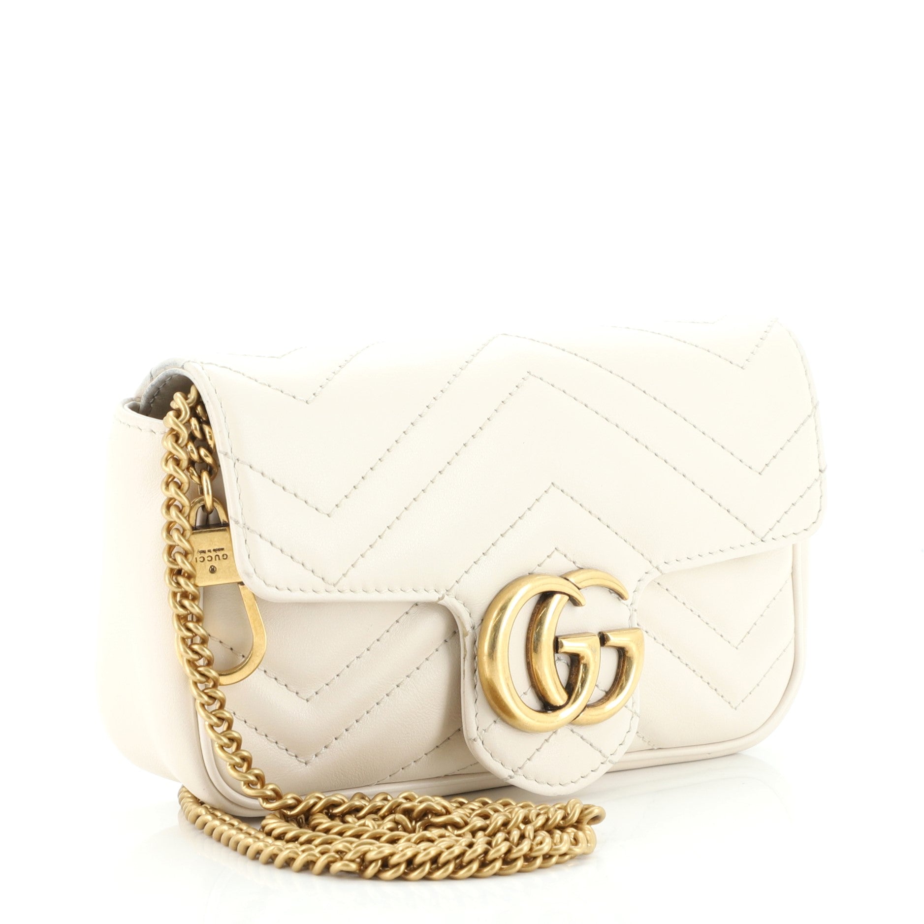 GG Marmont Flap Bag Matelasse Leather Super Mini