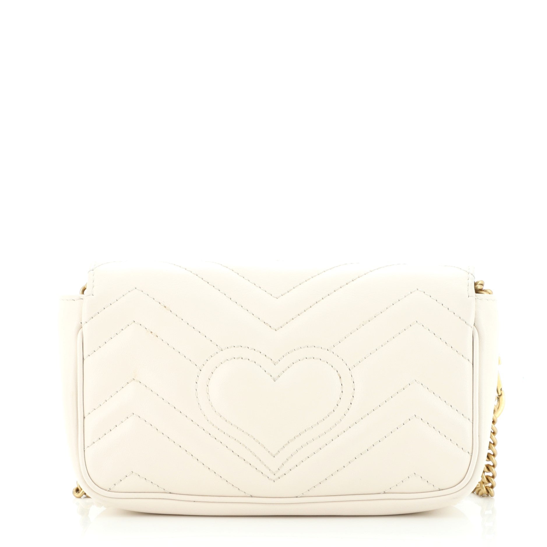 GG Marmont Flap Bag Matelasse Leather Super Mini