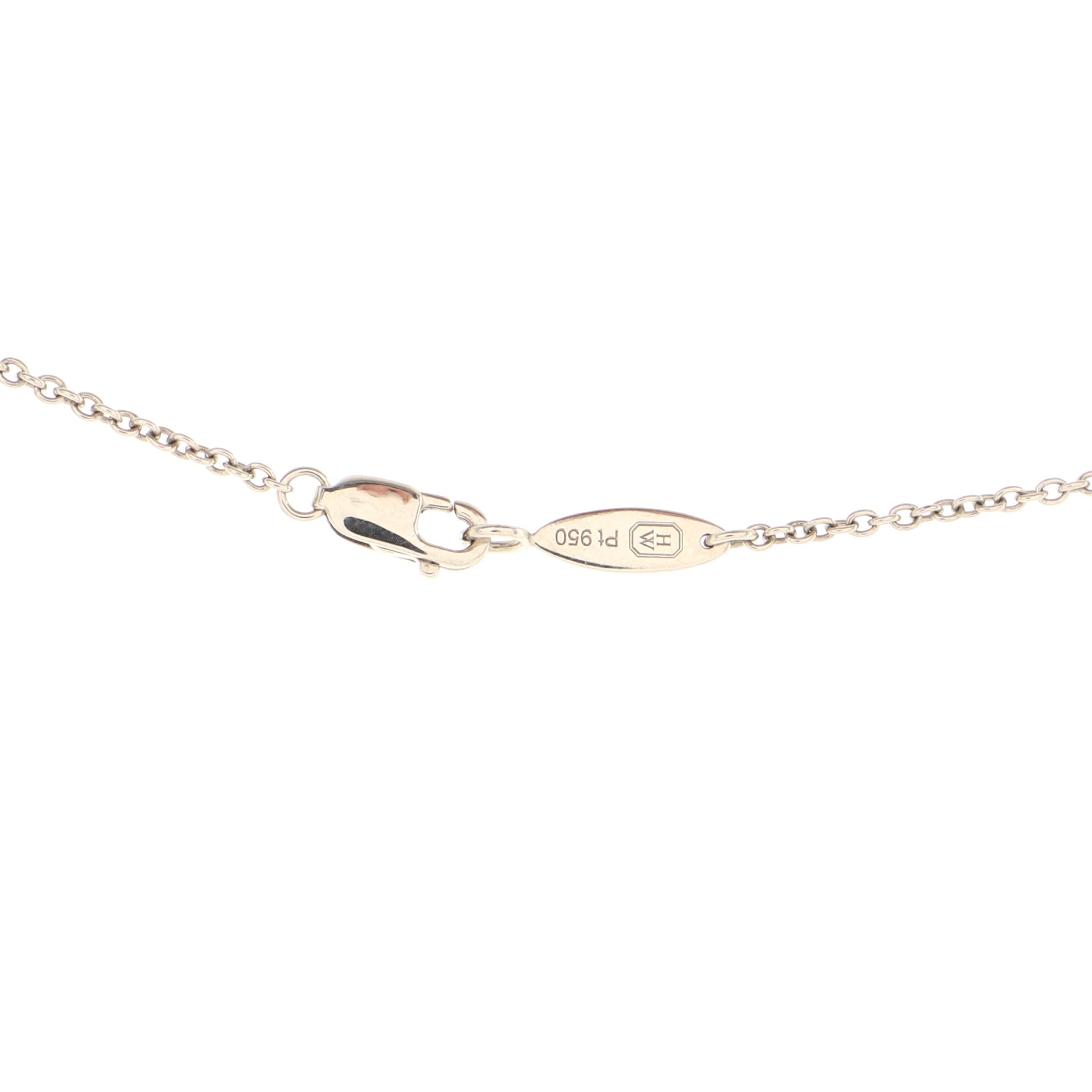 Madonna Cross Pendant Necklace Platinum with Diamonds Small