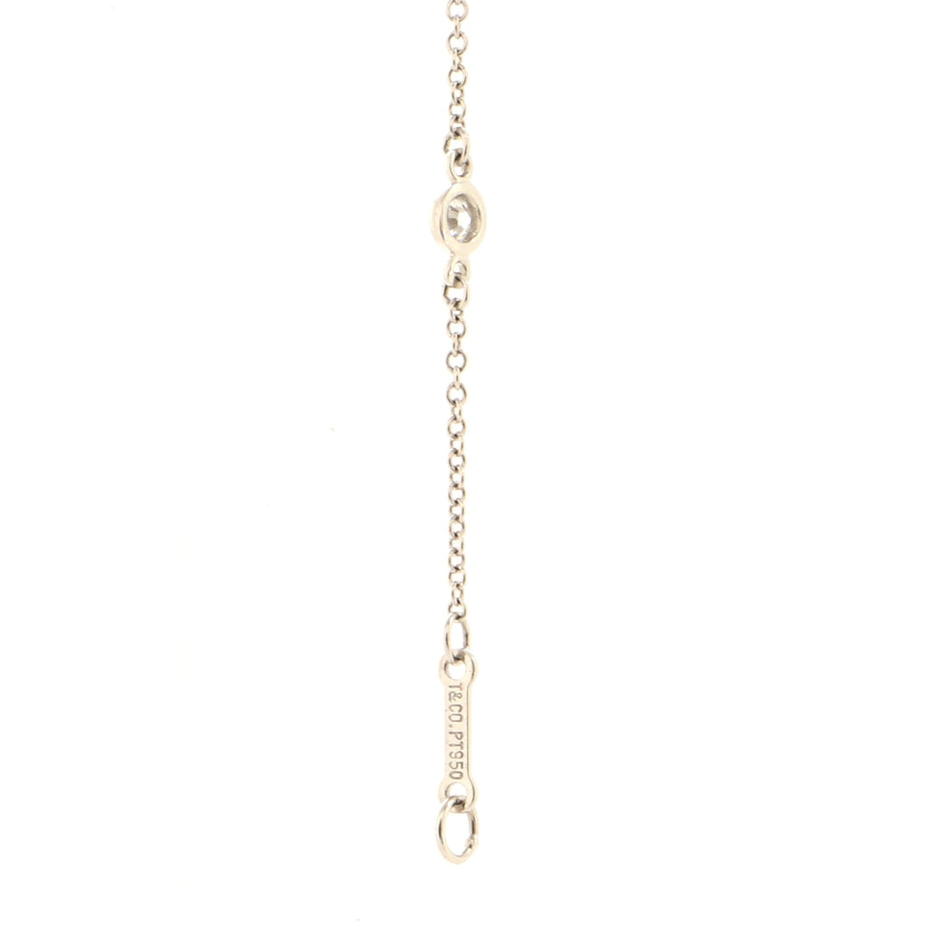 Elsa Peretti Diamonds by the Yard 6 Stone Bracelet Platinum with Diamonds 0.30CT