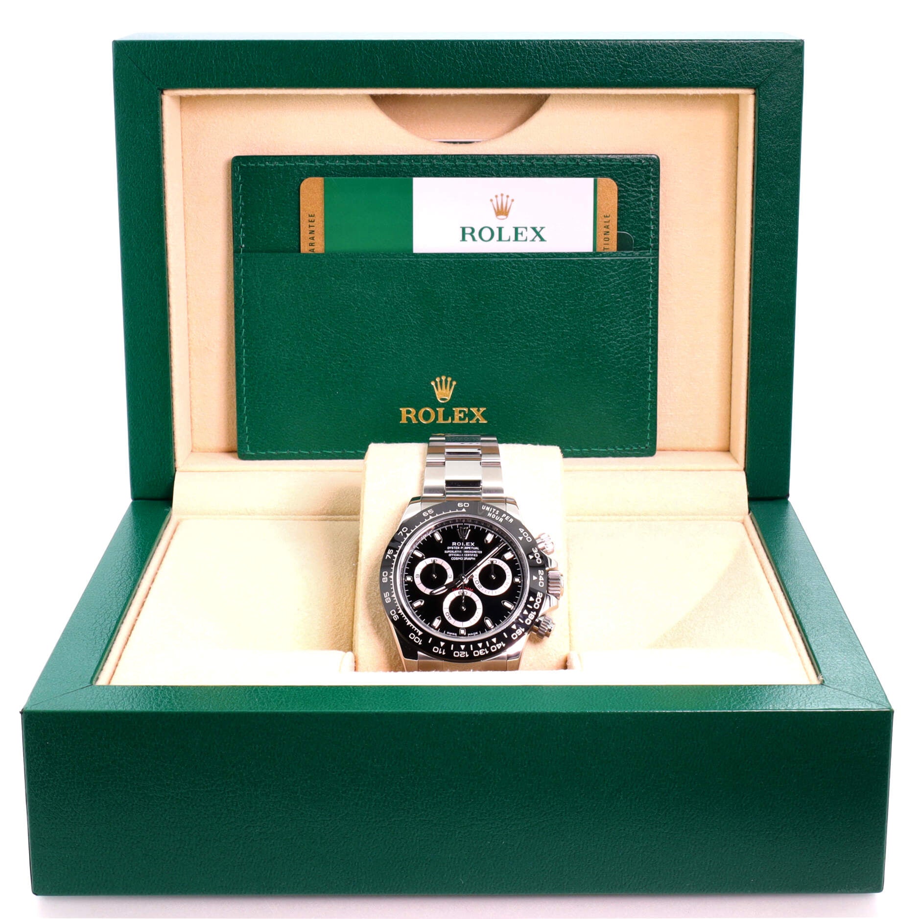 Oyster Perpetual Cosmograph Daytona Automatic Watch Stainless Steel and Cerachrom 40