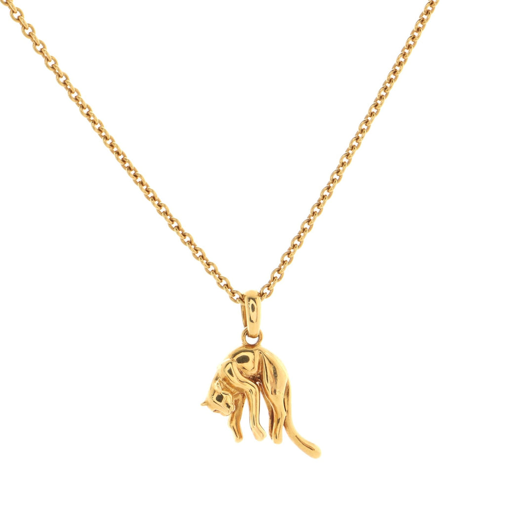 Panthere Pendant Necklace 18K Yellow Gold