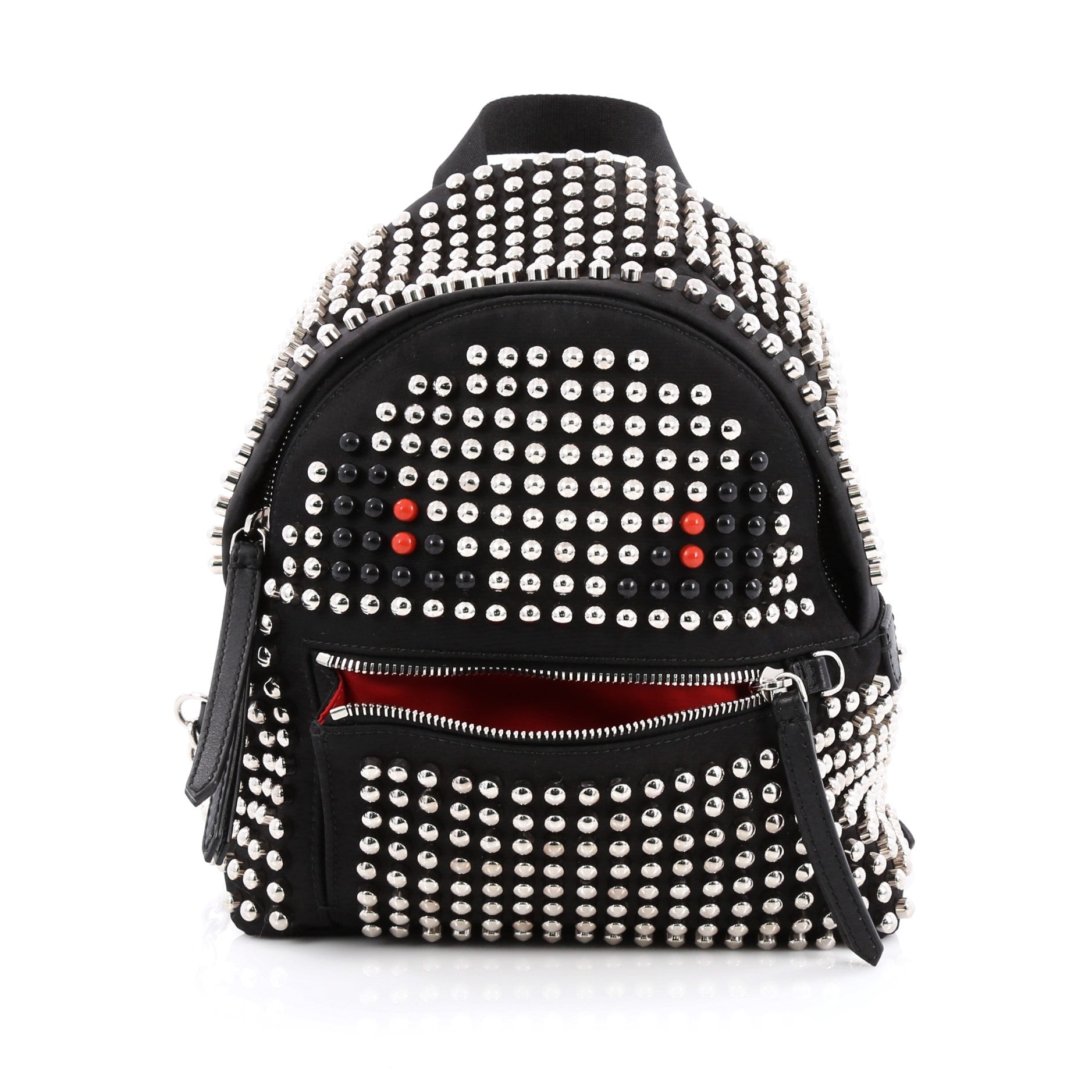 Monster Backpack Studded Nylon Mini