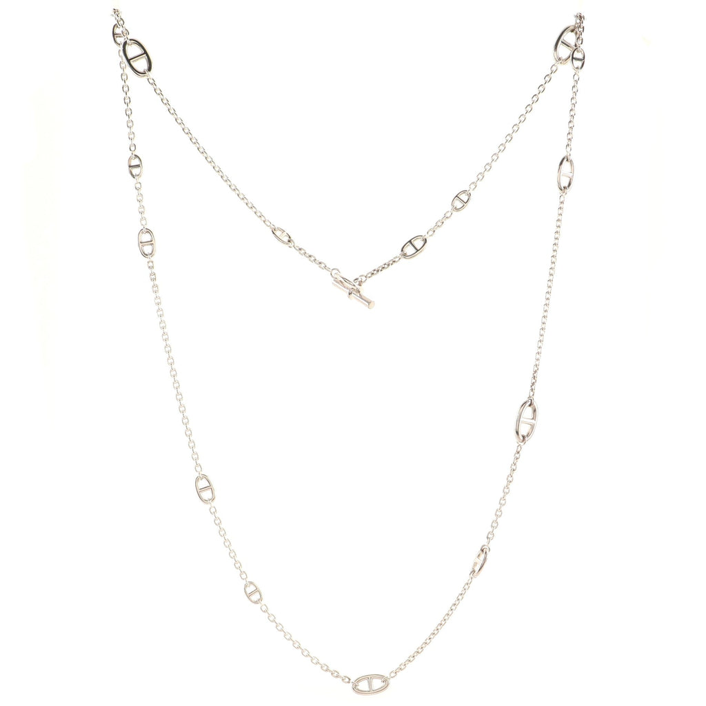 Farandole Long Necklace Sterling Silver 120