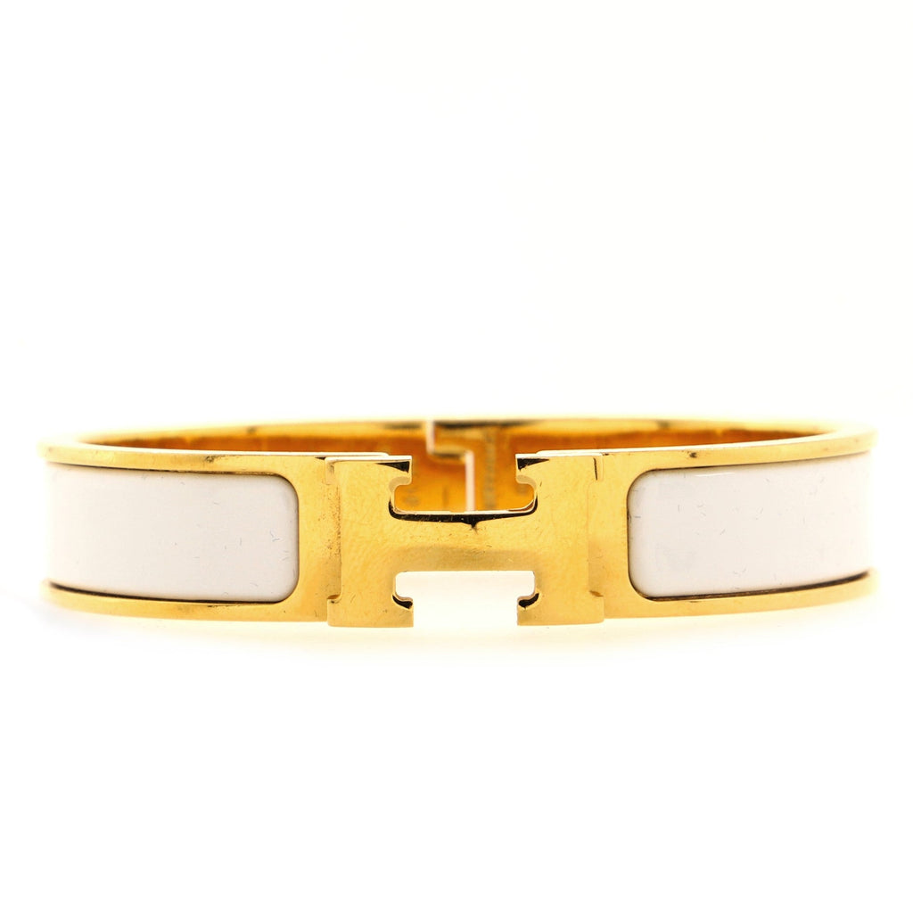 Clic H Bracelet Enamel Narrow