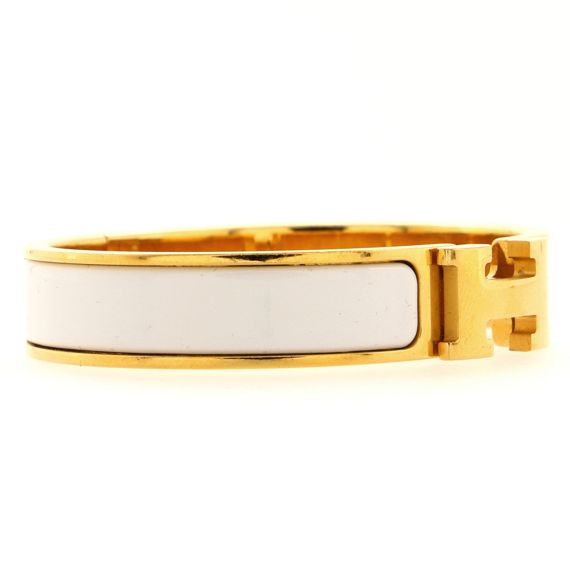 Clic H Bracelet Enamel Narrow