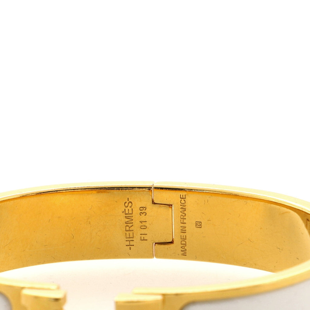 Clic H Bracelet Enamel Narrow