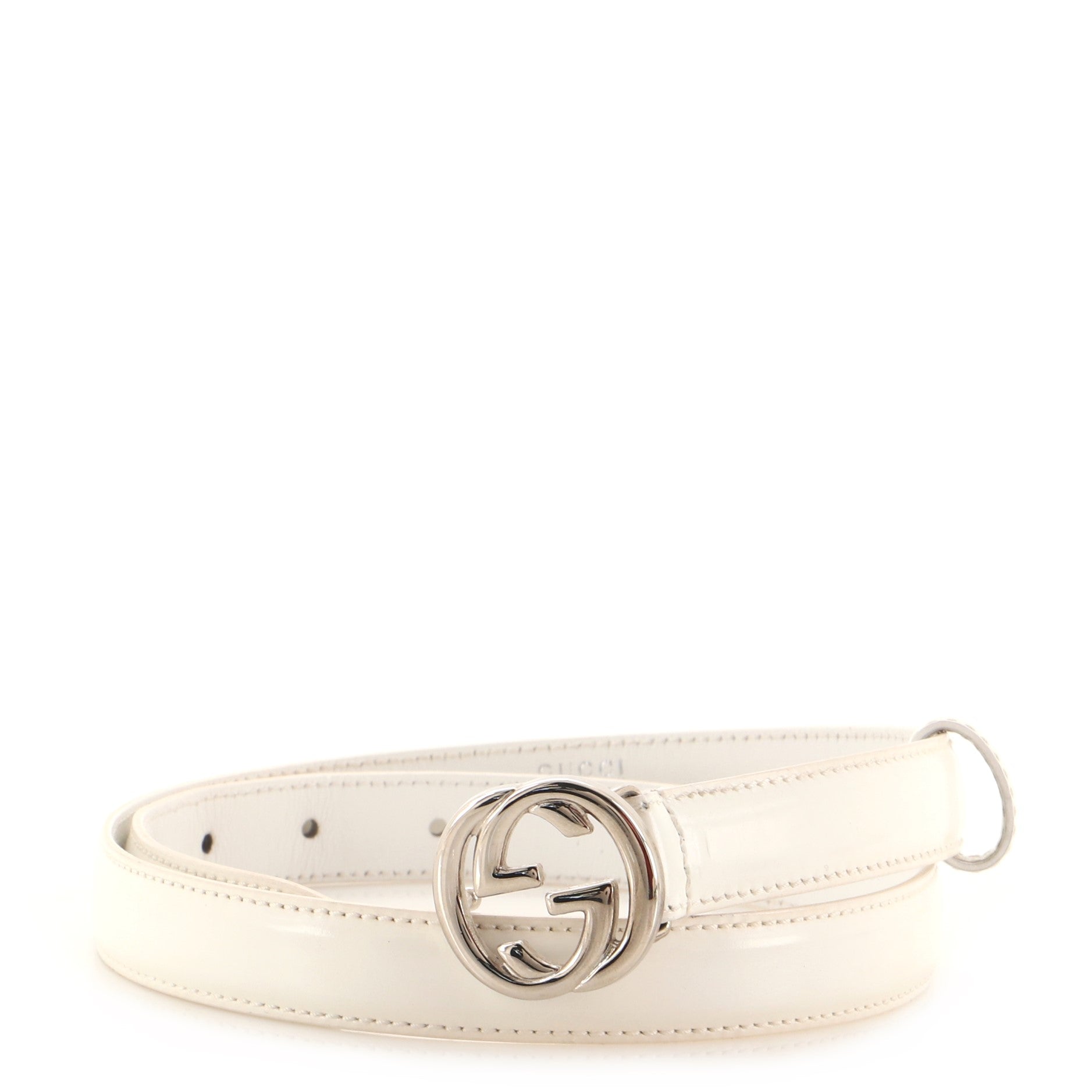 Interlocking G Belt Leather Thin 70