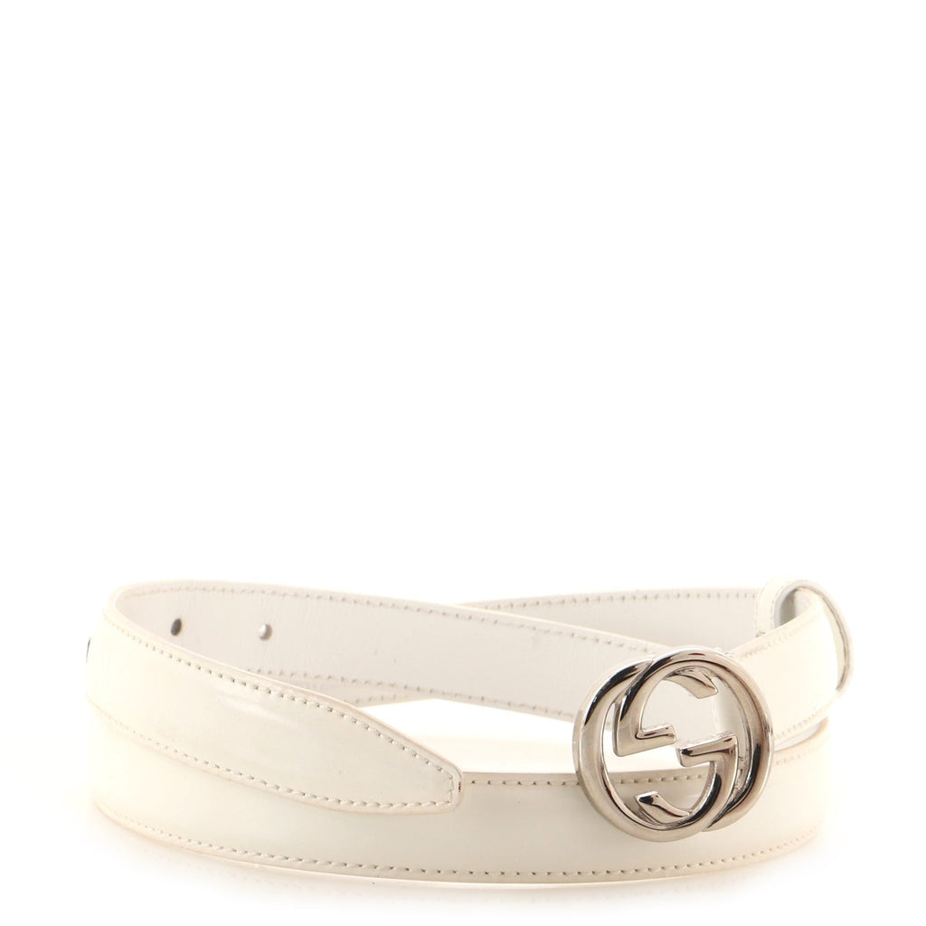 Interlocking G Belt Leather Thin 70