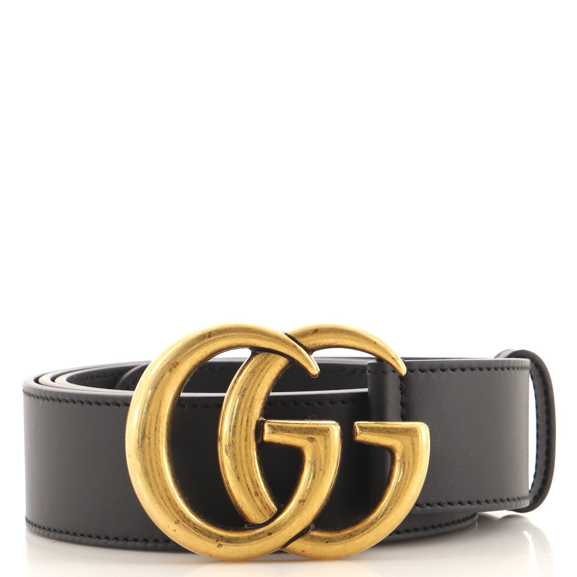 GG Marmont Belt Leather Wide 110