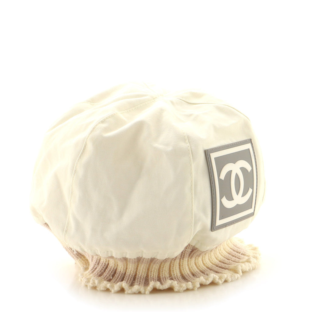 CC Sport Beanie Hat Polyester and Cotton with Woven Wool XXL