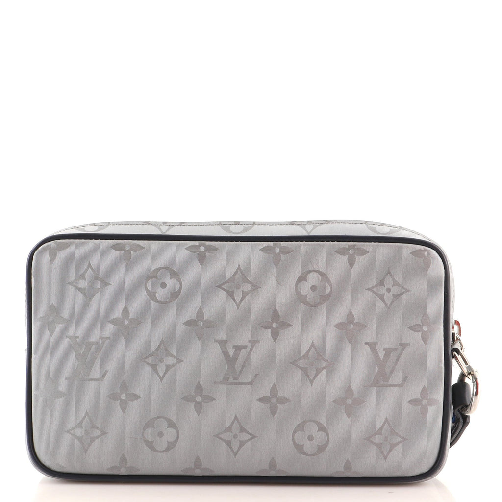 Alpha Clutch Limited Edition Monogram Satellite Canvas