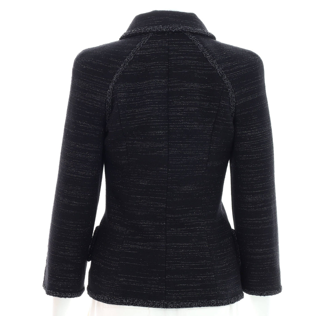 Women's Single Button Blazer Tweed