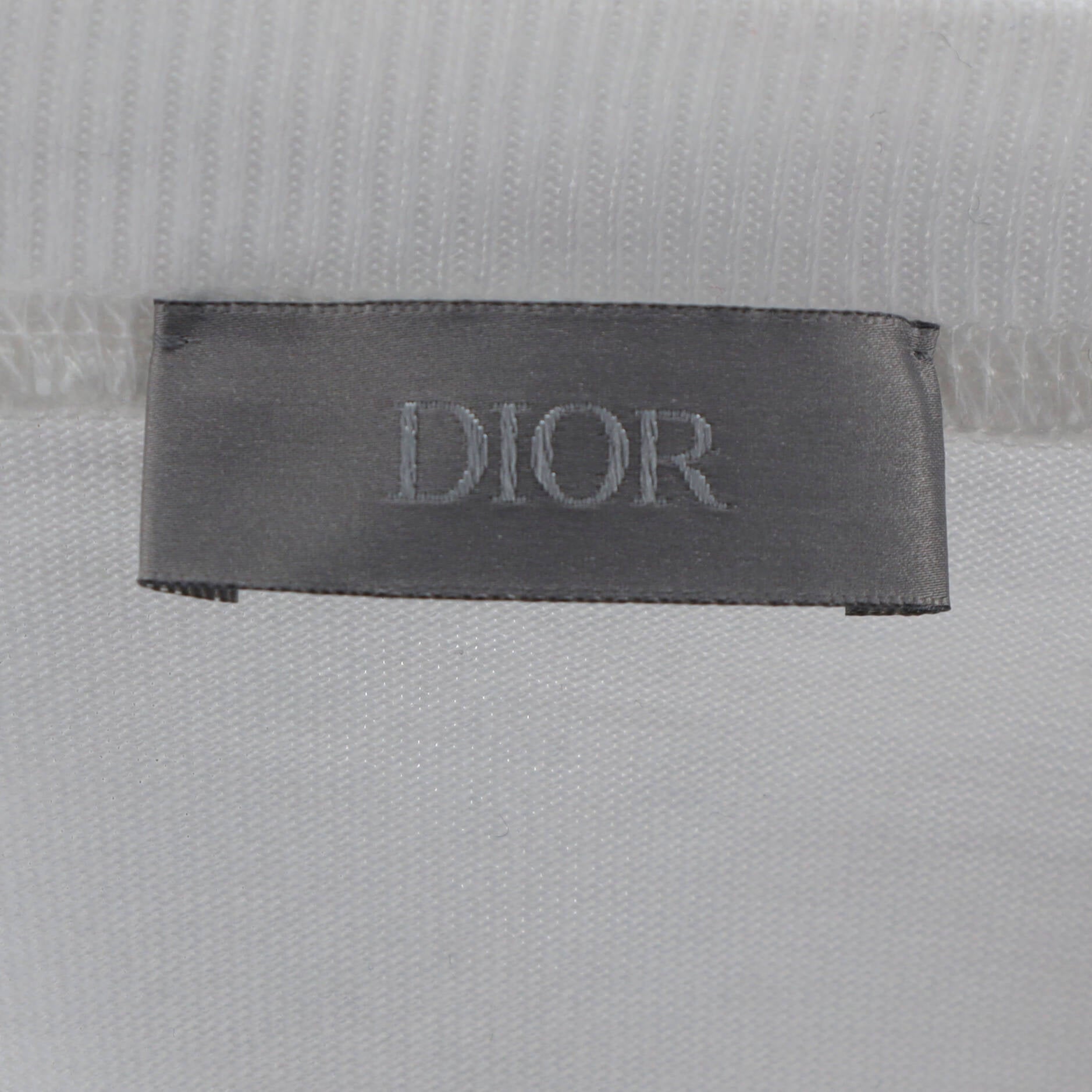 Men's Diorissimo Sweatshirt Cotton with Diorissimo Applique