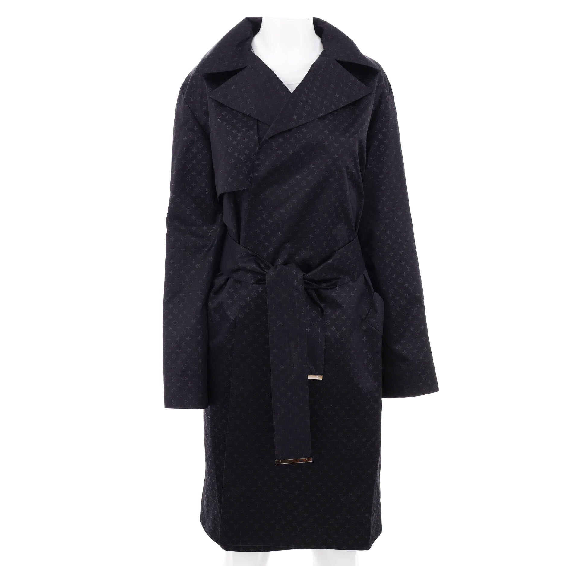 Trench Coat Monogram Silk