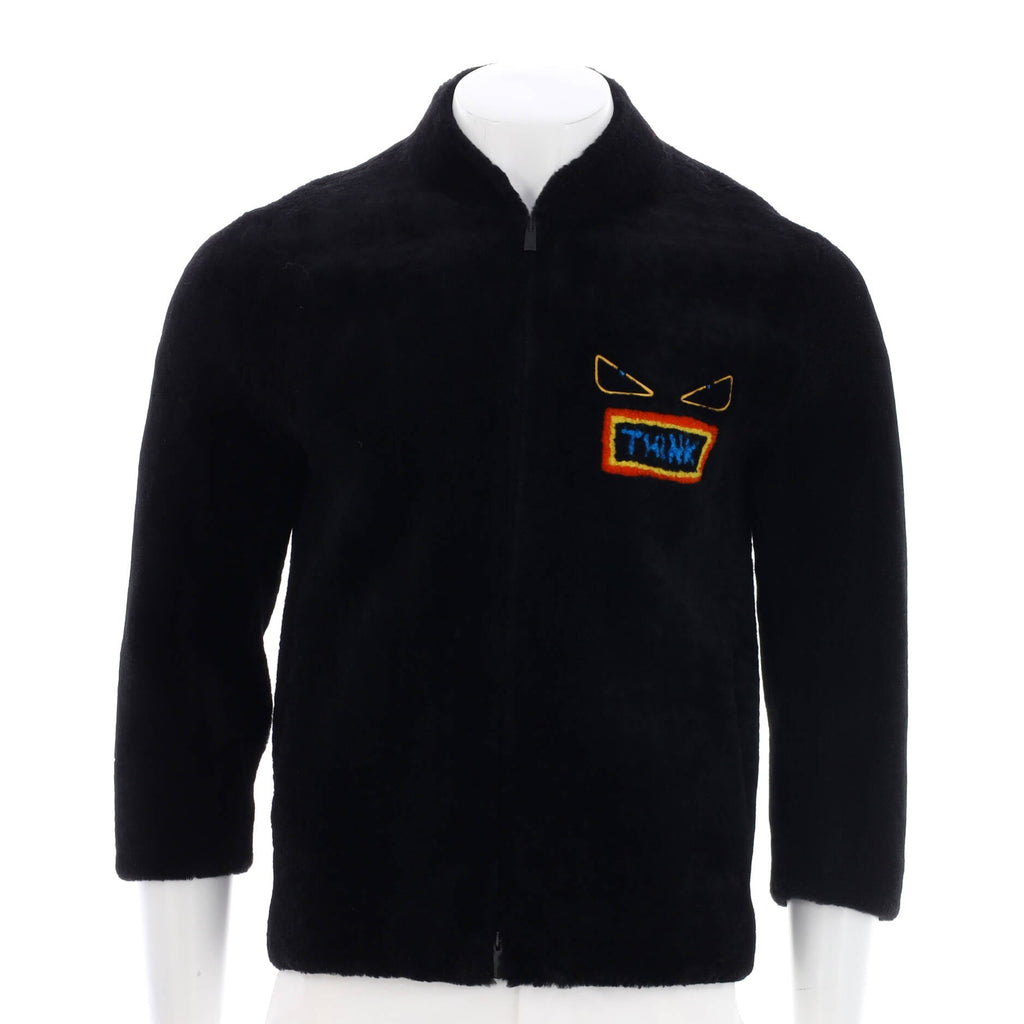 Men's Monster Think Bomber Jacket Shearling