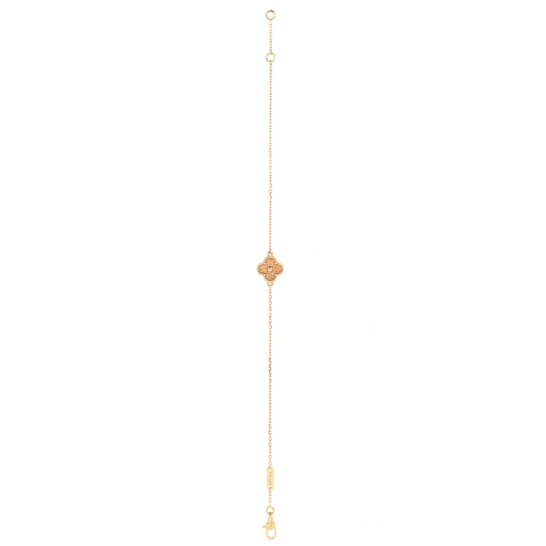 Sweet Alhambra Bracelet 18K Rose Gold