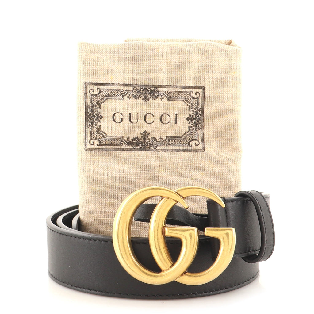 GG Marmont Belt Leather Medium 85