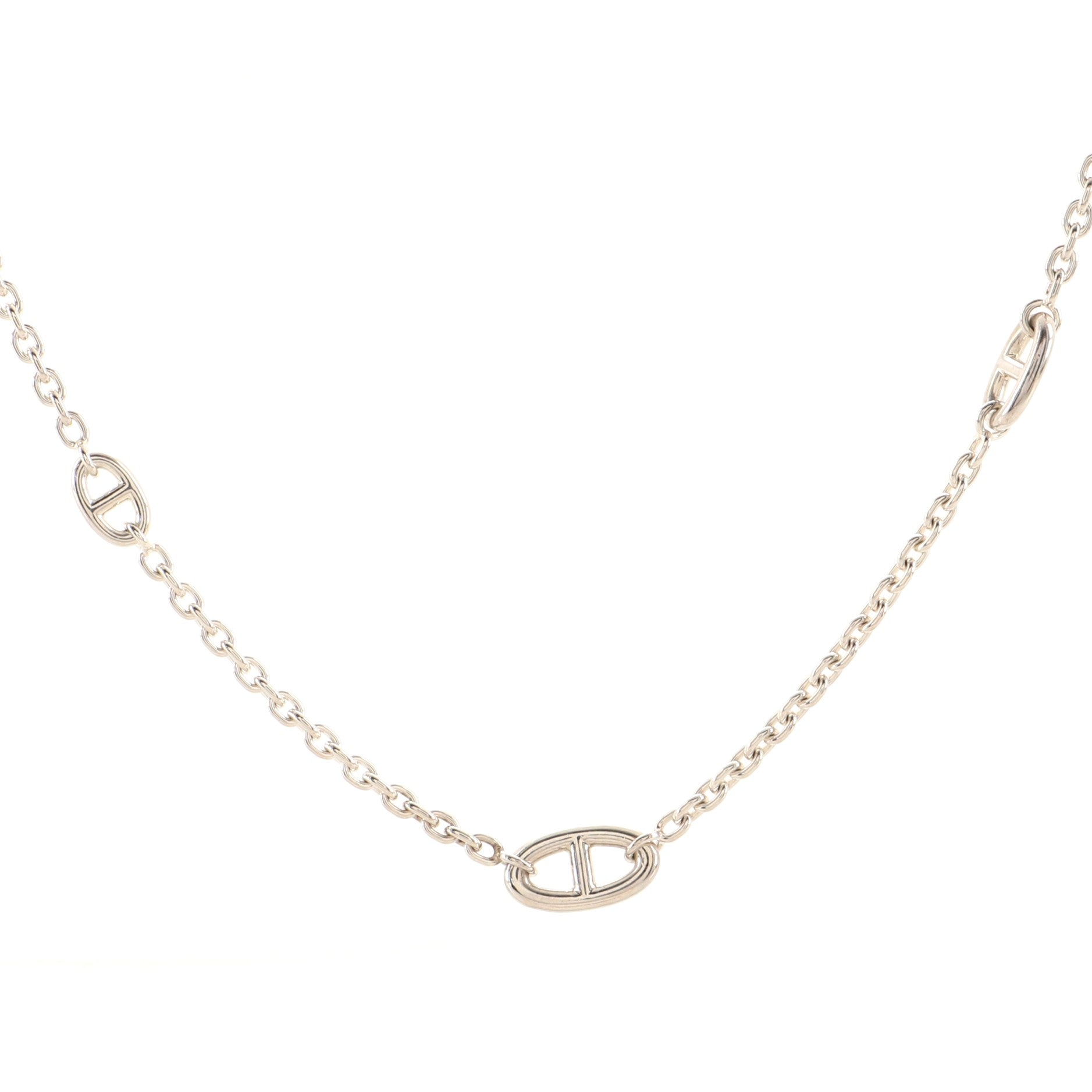 Farandole Long Necklace Sterling Silver 120