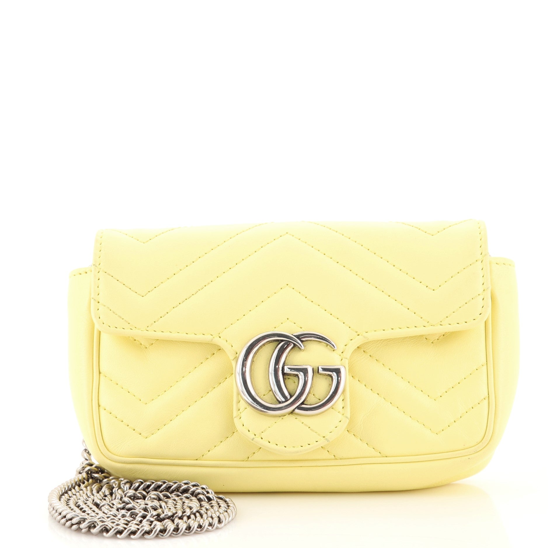 GG Marmont Flap Bag Matelasse Leather Super Mini