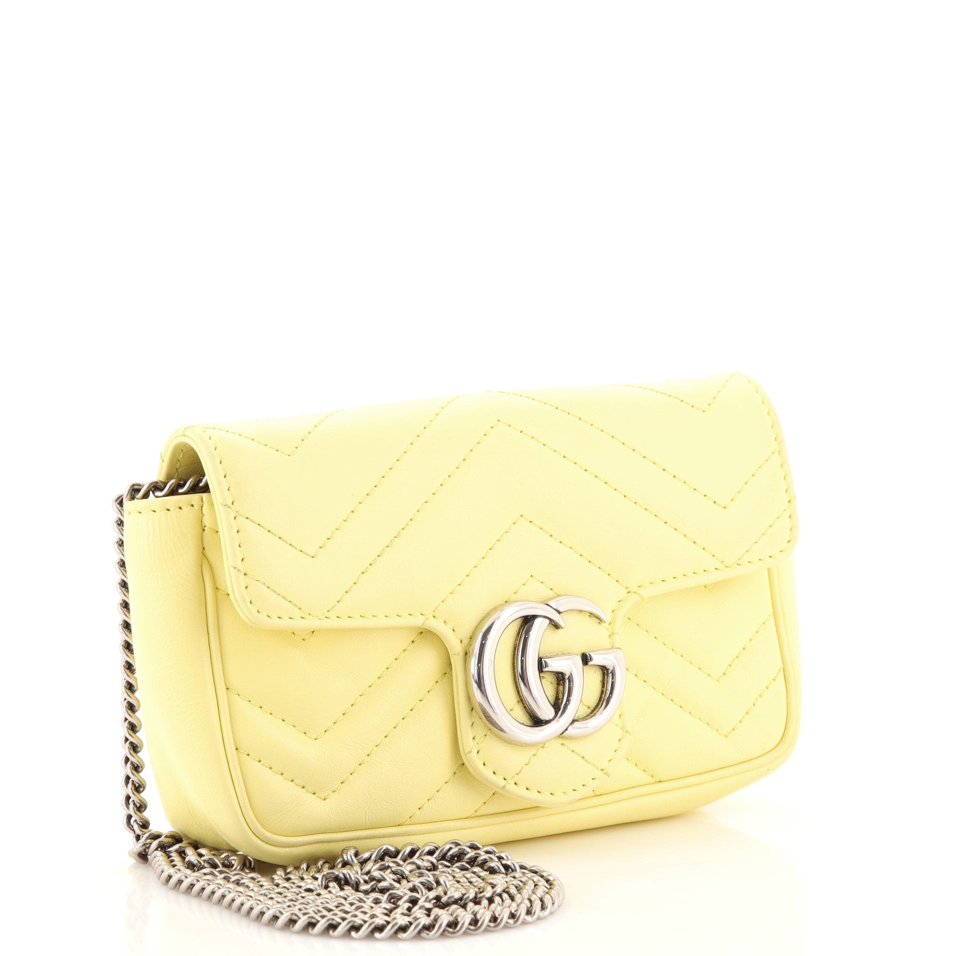 GG Marmont Flap Bag Matelasse Leather Super Mini