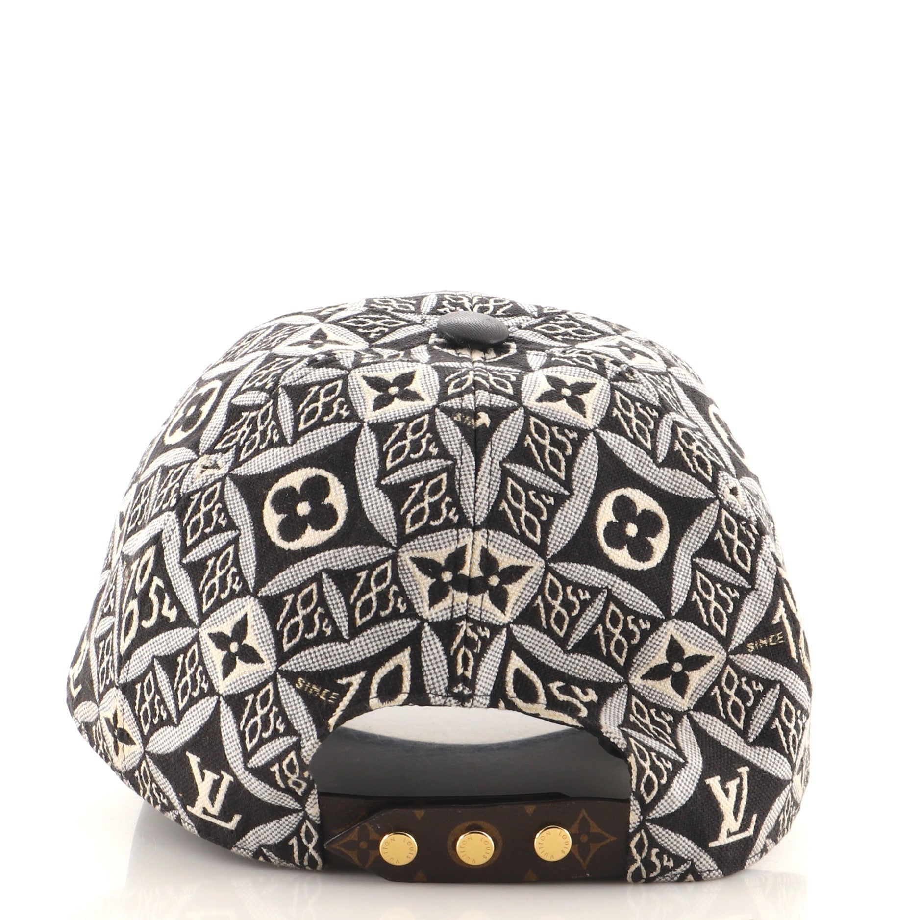 Cap Ou Pas Baseball Cap Limited Edition Since 1854 Monogram Jacquard and Leather XXL