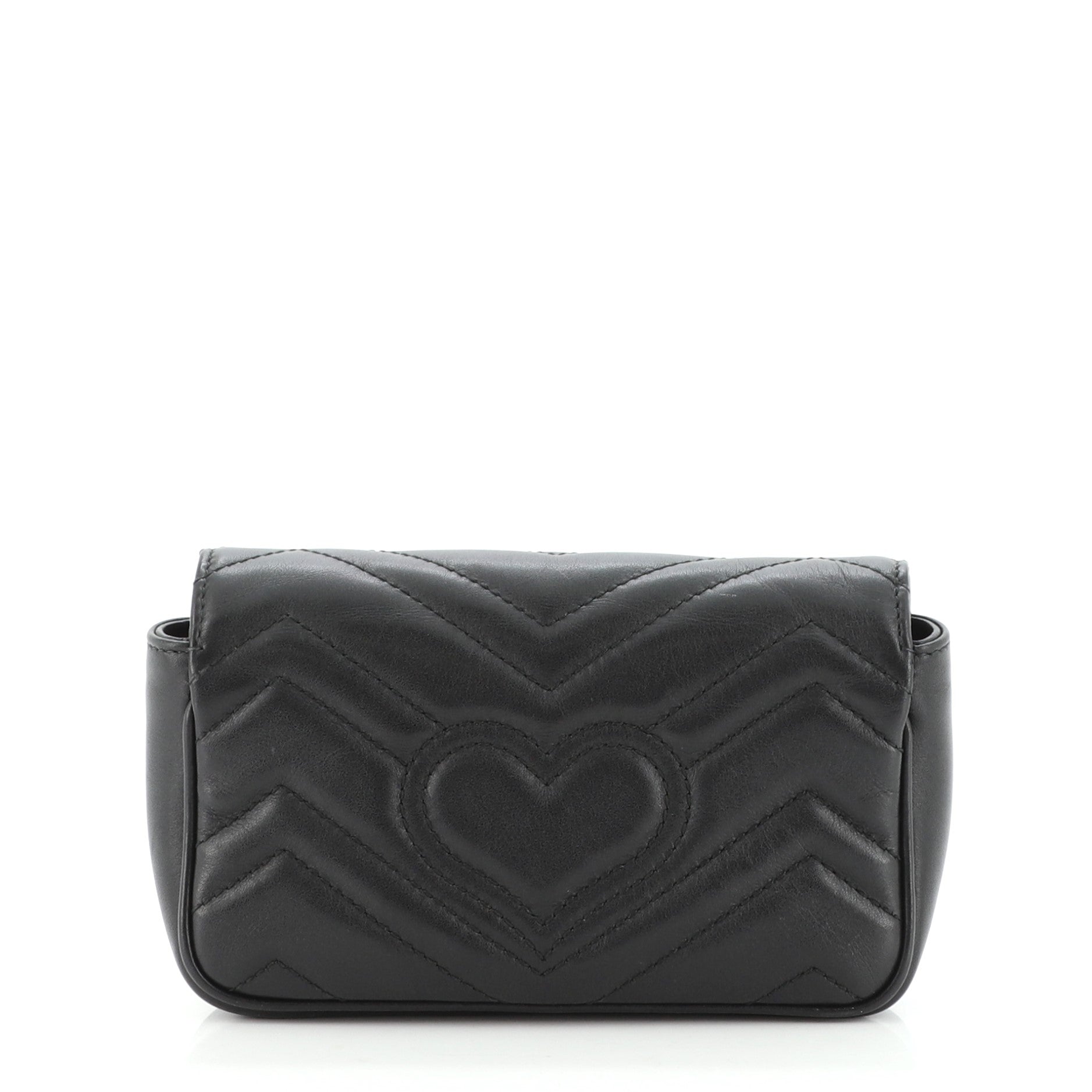 GG Marmont Flap Bag Matelasse Leather Super Mini