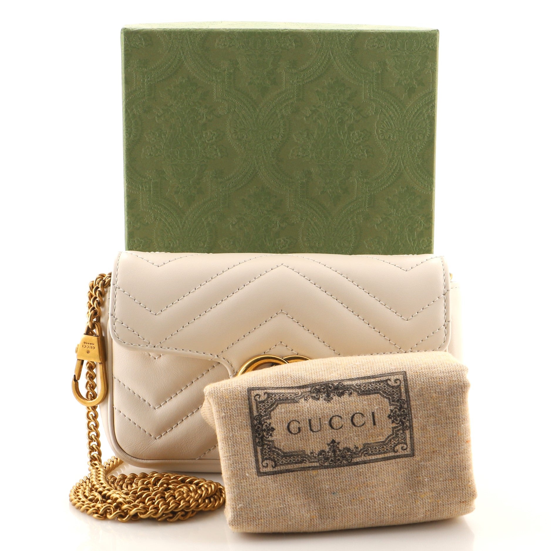 GG Marmont Flap Bag Matelasse Leather Super Mini