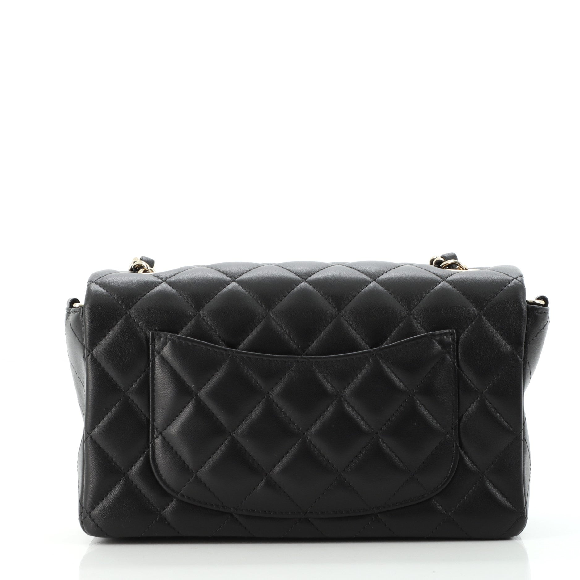 Classic Single Flap Bag Quilted Lambskin Mini