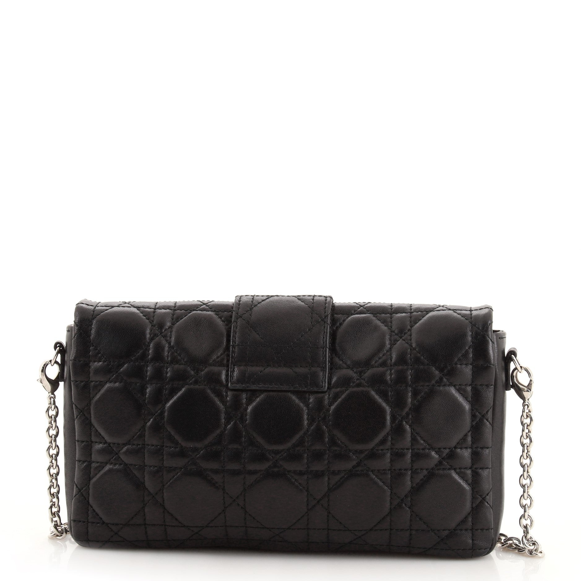 New Lock Pouch Cannage Quilt Lambskin Mini