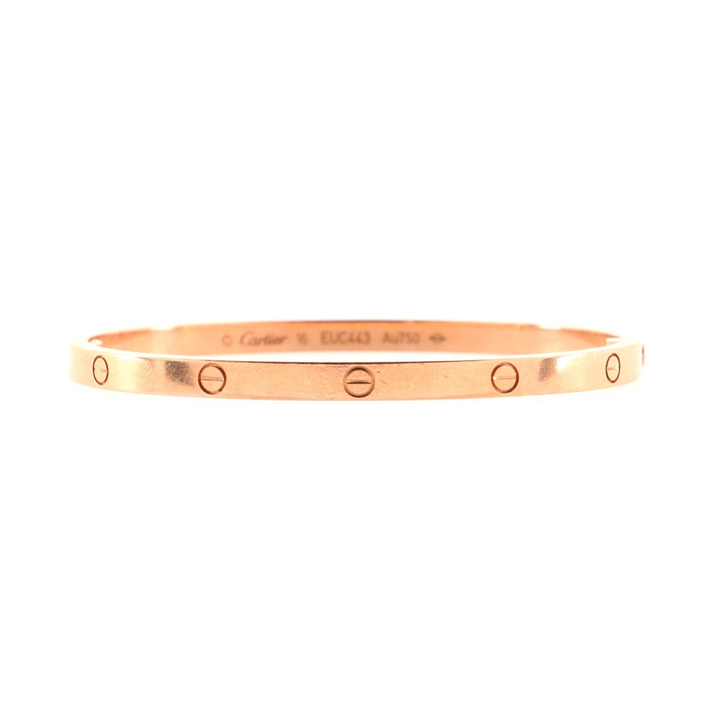 Love Bracelet 18K Rose Gold Small