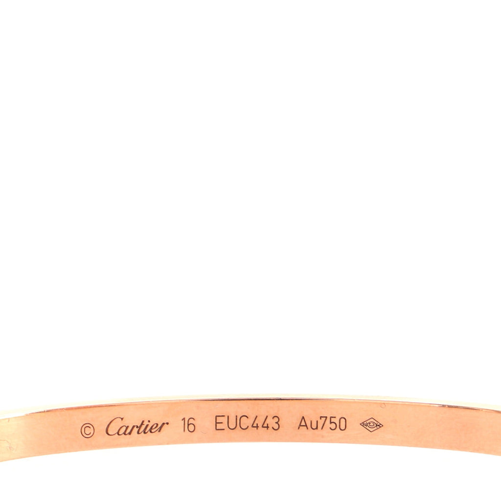 Love Bracelet 18K Rose Gold Small