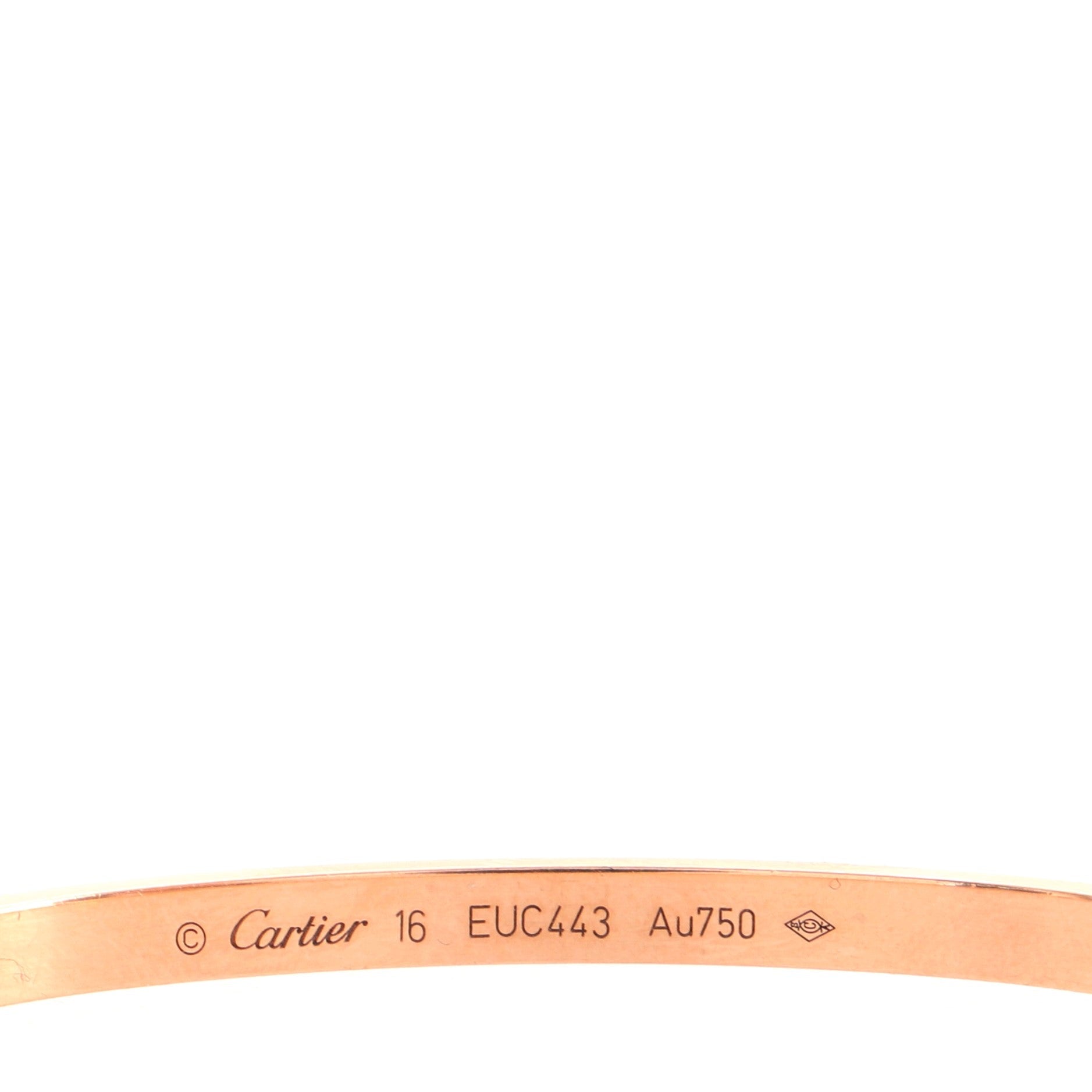 Love Bracelet 18K Rose Gold Small