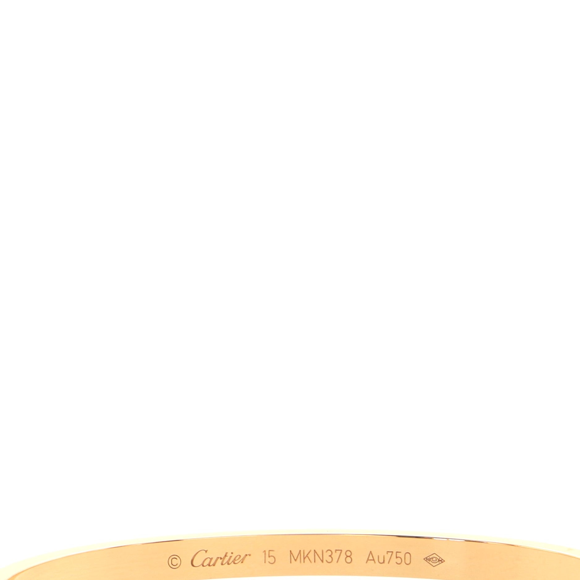 Love 6 Diamond Bracelet 18K Rose Gold and Diamonds Small