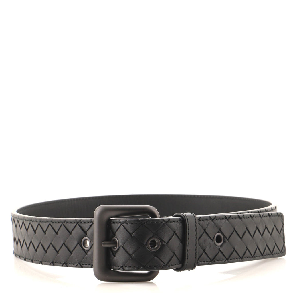 Buckle Belt Intrecciato Nappa Wide 75