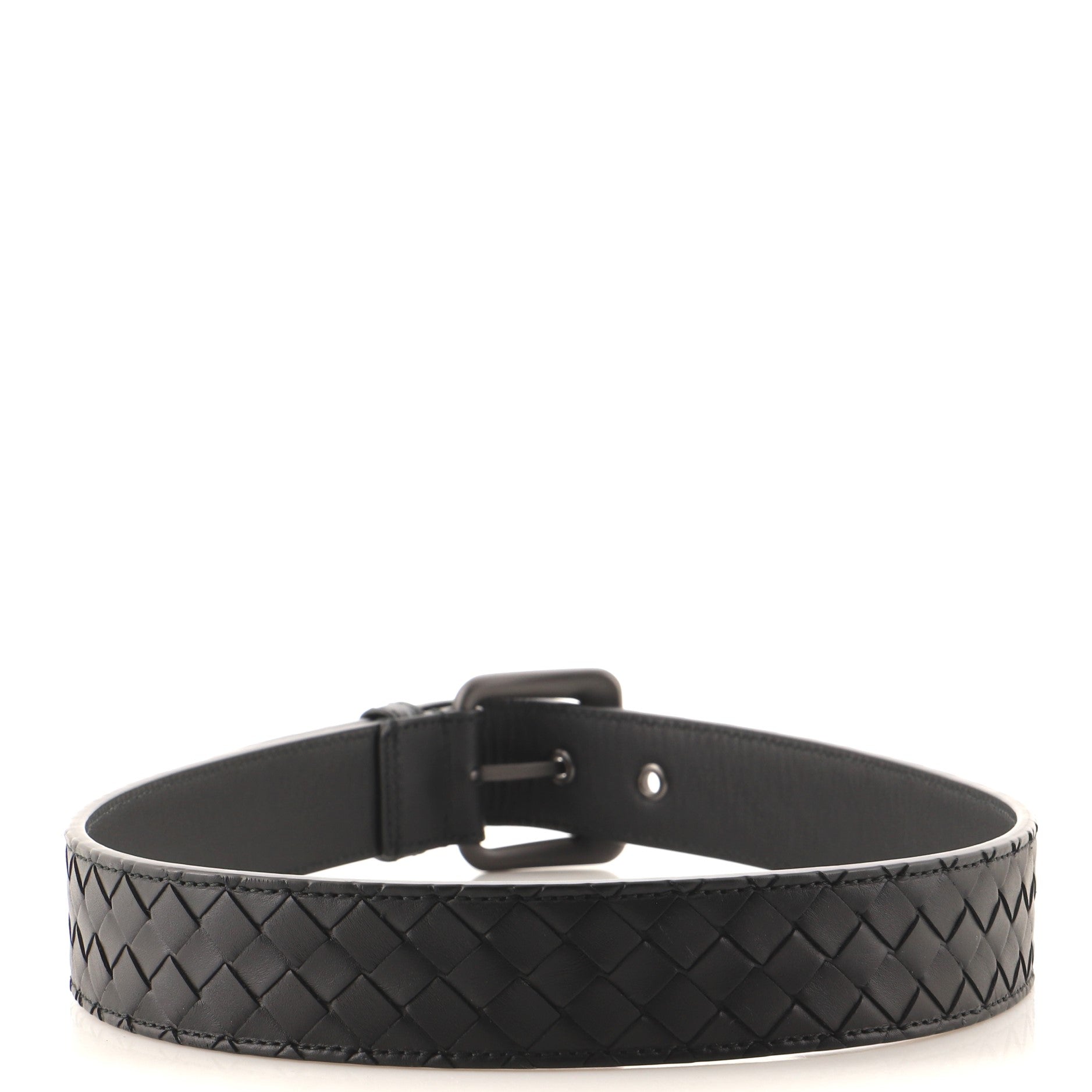 Buckle Belt Intrecciato Nappa Wide 75