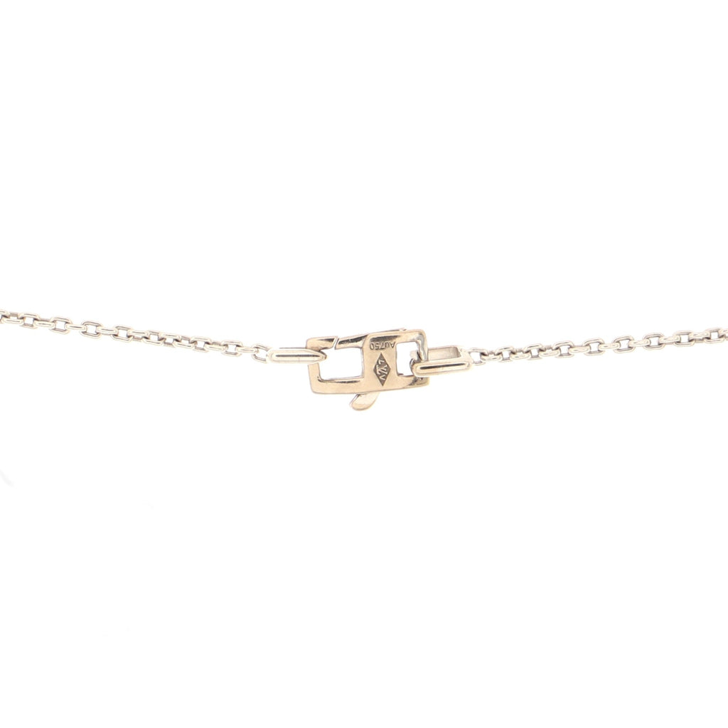 Lockit Pendant Necklace 18K White Gold