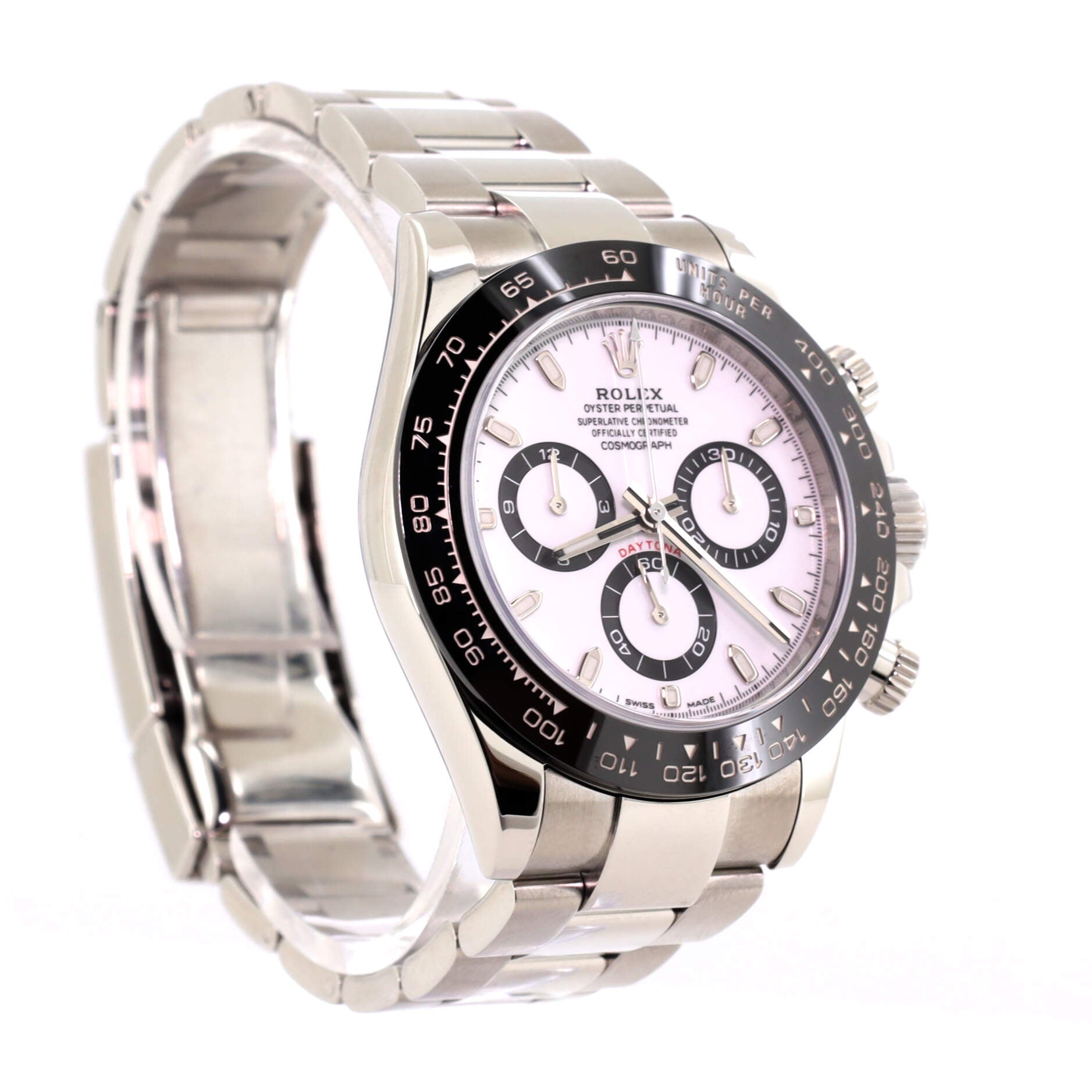 Oyster Perpetual Cosmograph Daytona Automatic Watch Stainless Steel and Cerachrom 40