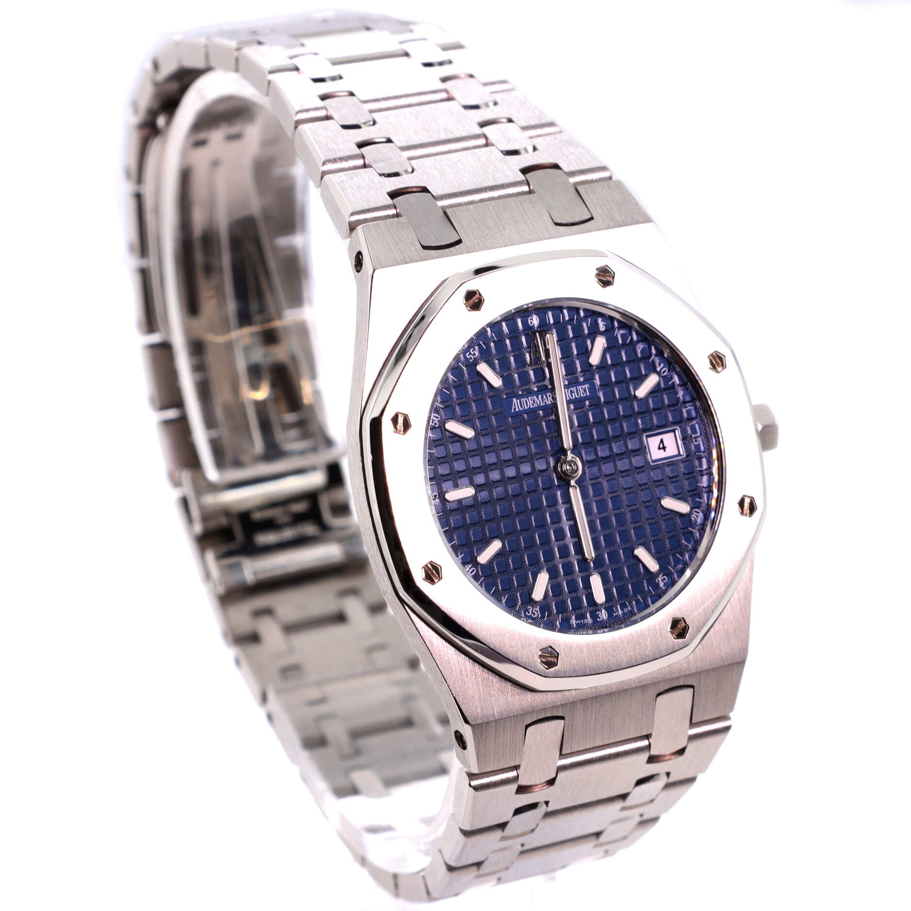 Royal Oak Date Quartz Watch Stainless Steel 33