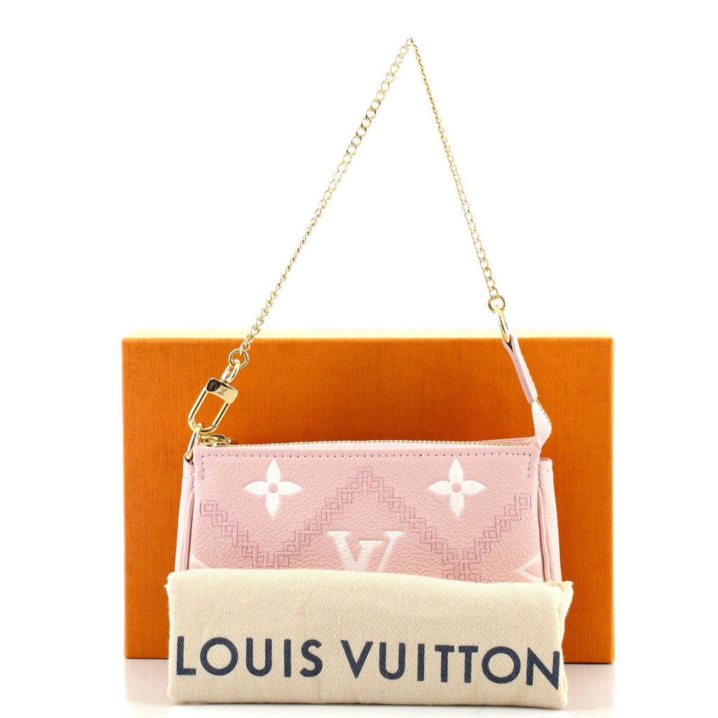 Pochette Accessoires Monogram Empreinte Giant Broderies Mini