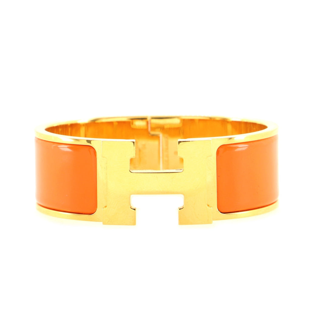 Clic Clac H Bracelet Enamel Wide