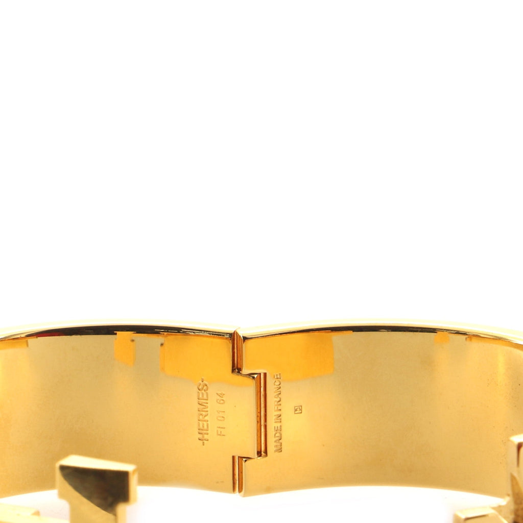 Clic Clac H Bracelet Enamel Wide