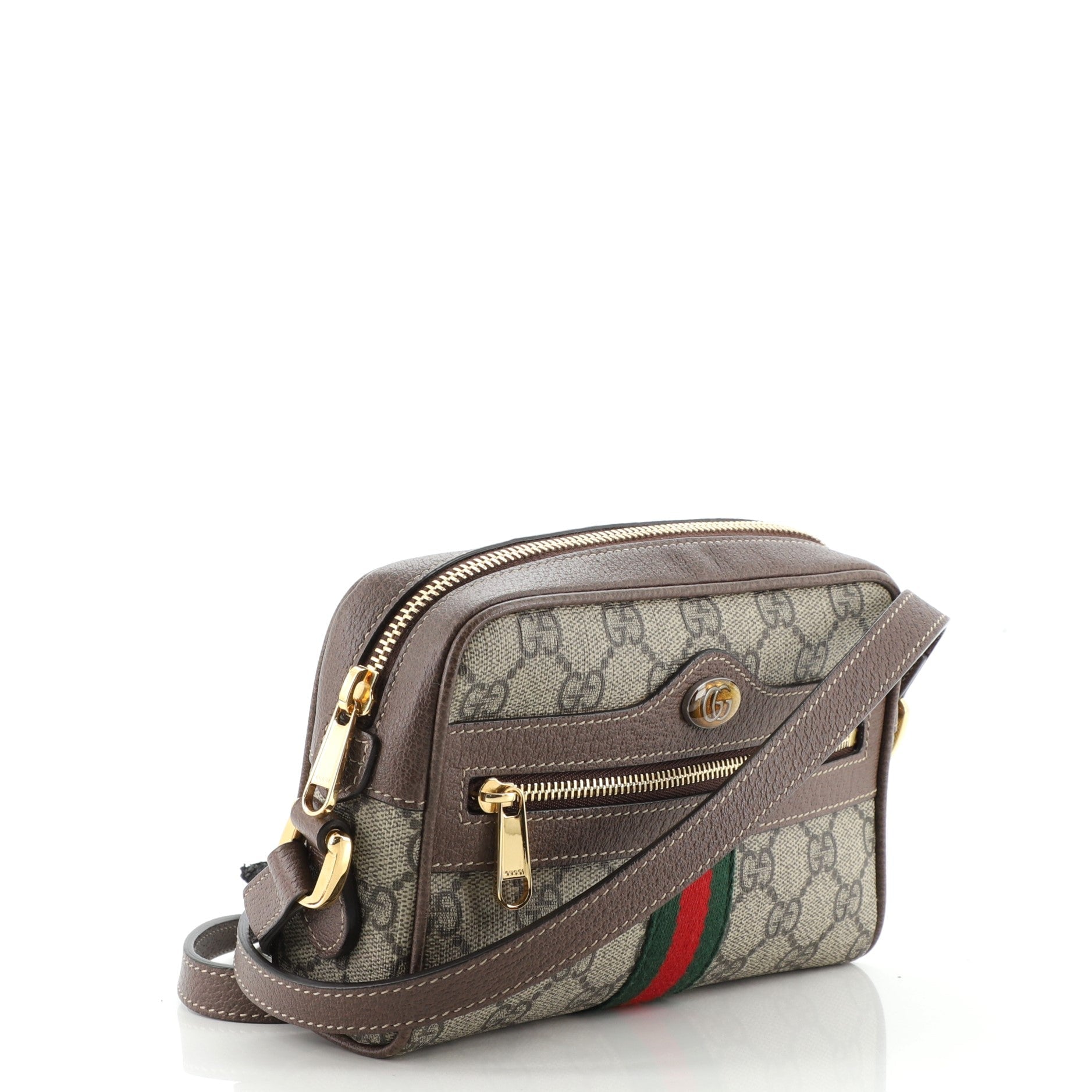 Ophidia Shoulder Bag GG Coated Canvas Mini