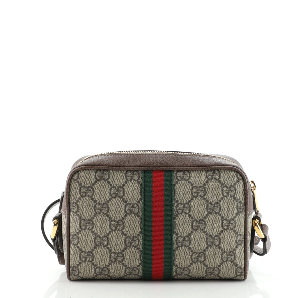 Ophidia Shoulder Bag GG Coated Canvas Mini