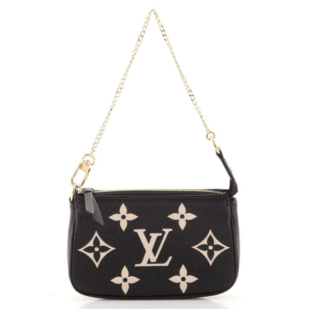 Pochette Accessoires Bicolor Monogram Empreinte Giant Mini