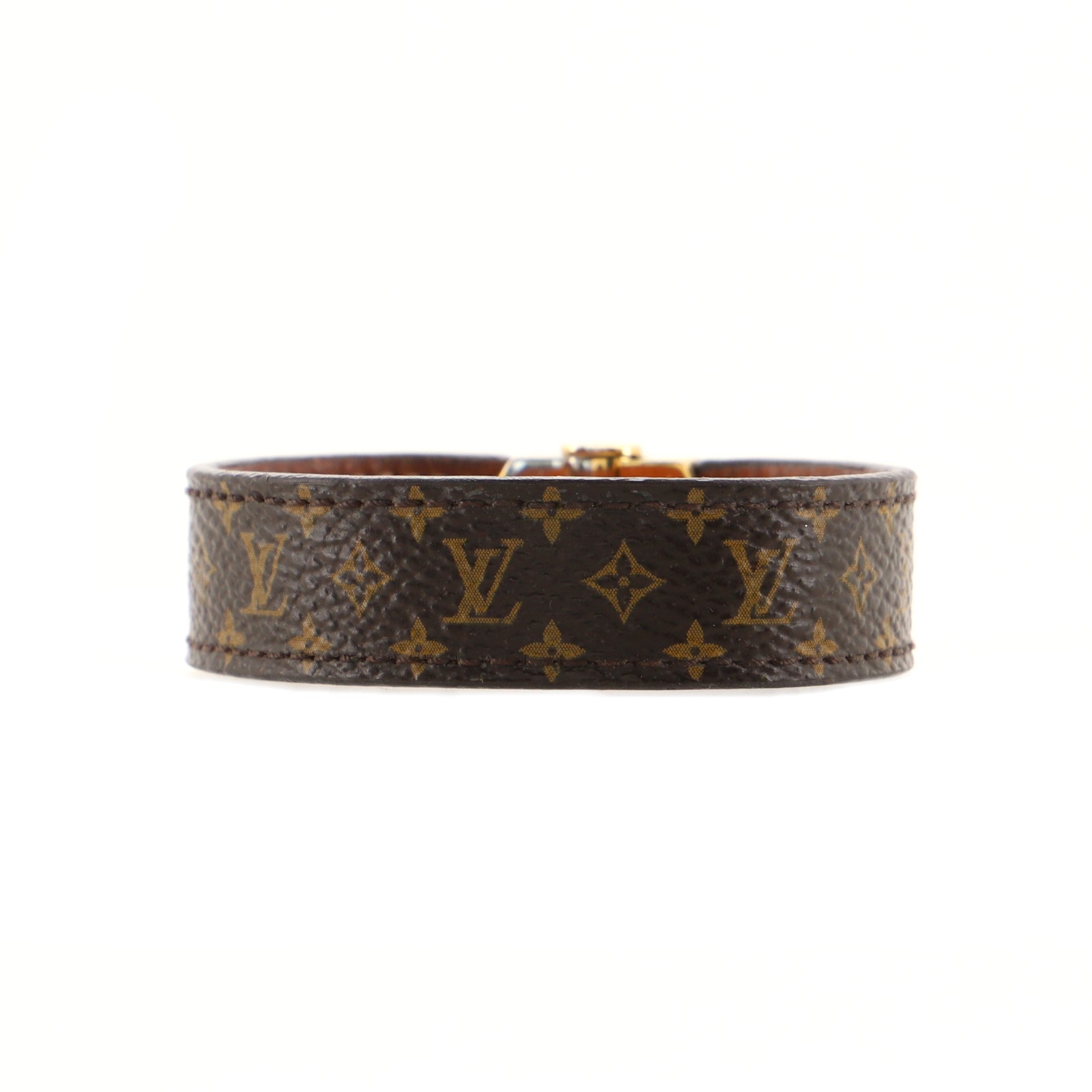 Nano Monogram Bracelet Monogram Canvas and Metal